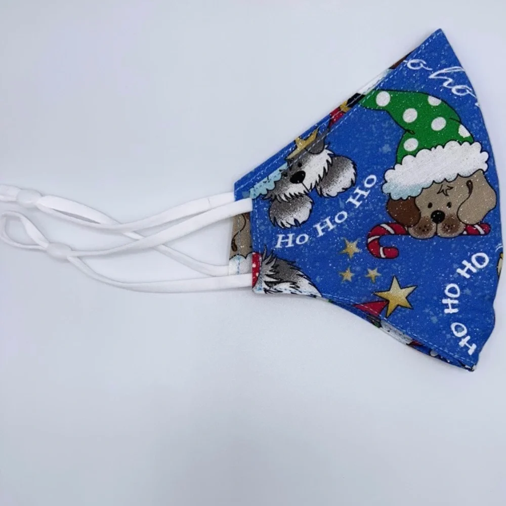 Handmade cozybeanz Holiday Kids Face Masks